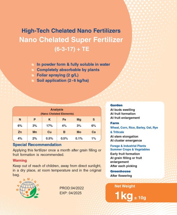 High-Tech-Nano-Chelated Super-Fertilizer